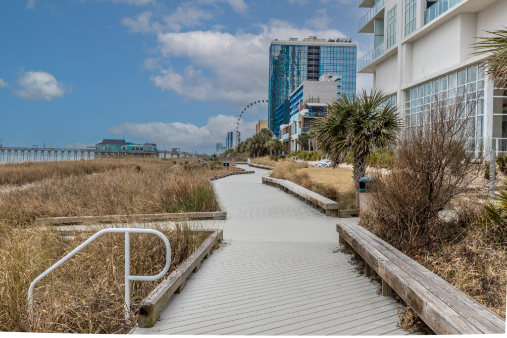 Roxanne Towers myrtle beach board walk